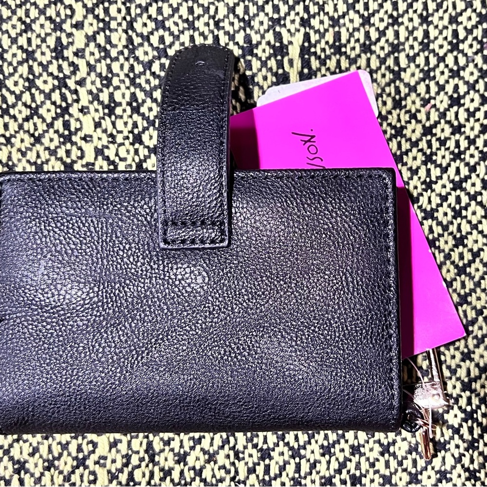 Betsy Johnson XOLEAH Wallet New With Defect Missing Snap - Picture 3 of 6